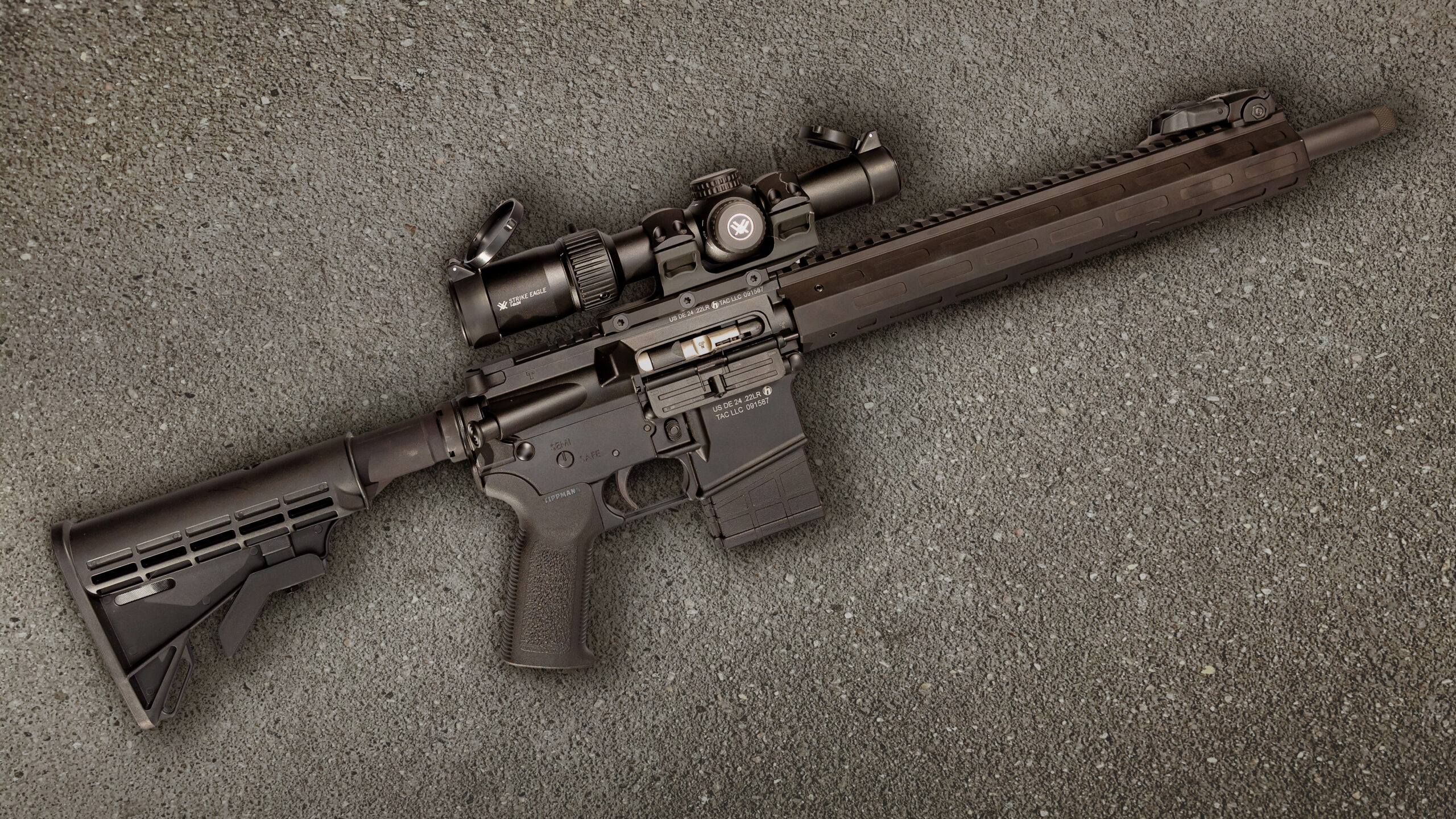 Tippmann M4-22 - .22lr - Vortex Strike Eagle 1-8x